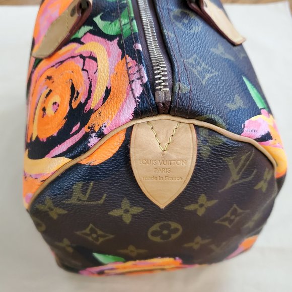 Louis Vuitton Stephen Sprouse Roses Speedy 30 Handbag - Picture 9 of 16